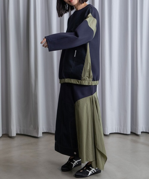 「MARECHAL TERRE」 長袖カットソー MEDIUM ブラック レディース_画像4