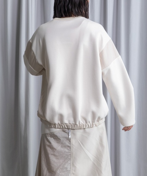「MARECHAL TERRE」 長袖カットソー MEDIUM ブラック レディース_画像7