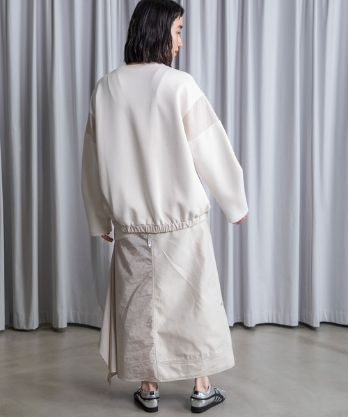 「MARECHAL TERRE」 長袖カットソー MEDIUM ブラック レディース_画像8