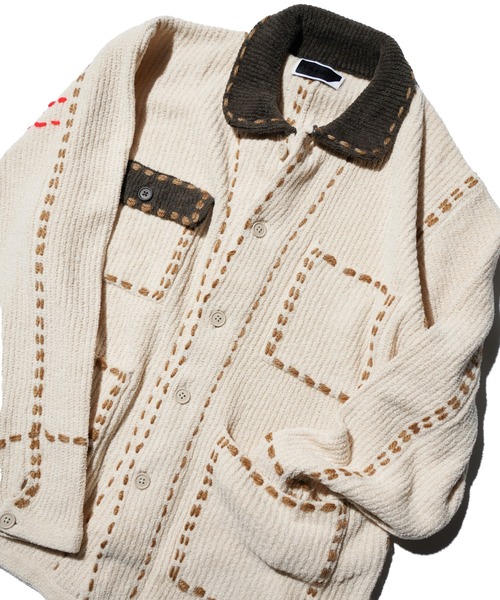カーディガン PHINGERIN / フィンガリン PG1 SHORT COAT (PD-252-KN