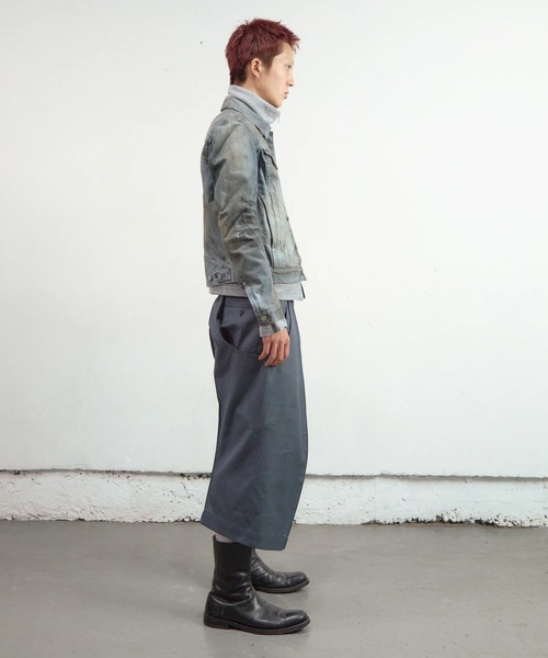 デニムジャケット gジャン DENIM TRUCKER JACKET メンズの画像