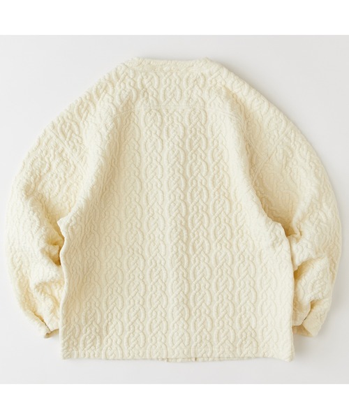 「FAT」 カーディガン FAT(XL) オフホワイト メンズ_画像3