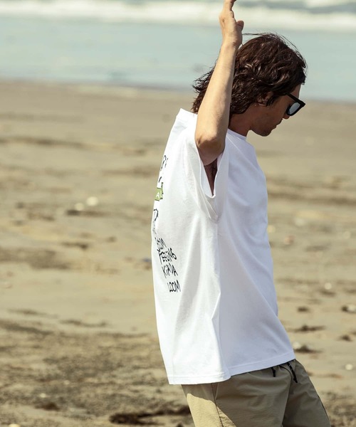 「Mark Gonzales」 半袖Tシャツ M ホワイト メンズ_画像4