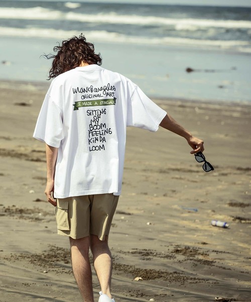 「Mark Gonzales」 半袖Tシャツ M ホワイト メンズ_画像5