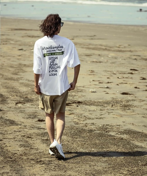 「Mark Gonzales」 半袖Tシャツ M ホワイト メンズ_画像6