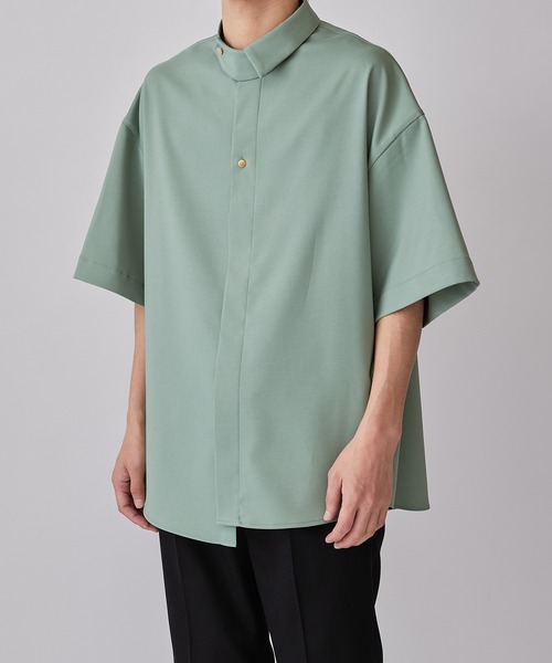 CULLNI（クルニ） 半袖シャツ 1 ブラック メンズ : ZOZOTOWN Yahoo!店