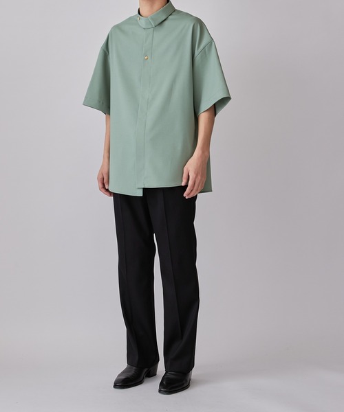 CULLNI（クルニ） 半袖シャツ 1 ブラック メンズ : ZOZOTOWN Yahoo!店