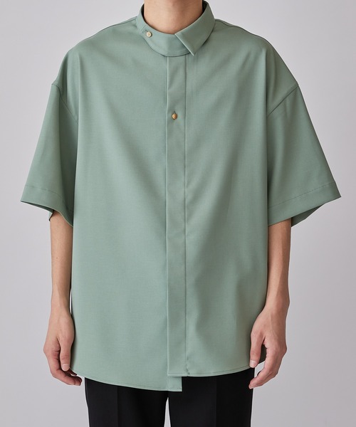 CULLNI（クルニ） 半袖シャツ 1 ブラック メンズ : ZOZOTOWN Yahoo!店