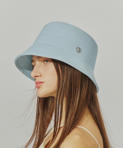 「Chapeau d' O」 ハット M/57.5cm ブラック レディース_画像9