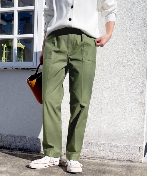 「Spick & Span」 カーゴパンツ 34 カーキ レディース_画像6