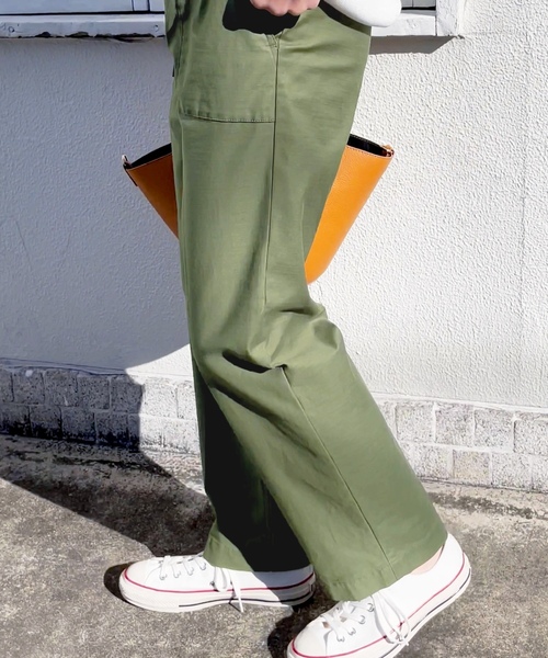 「Spick & Span」 カーゴパンツ 34 カーキ レディース_画像8