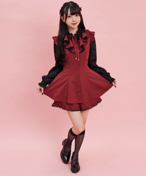 「Secret Honey」 セットアップ MEDIUM ブラック レディース_画像4