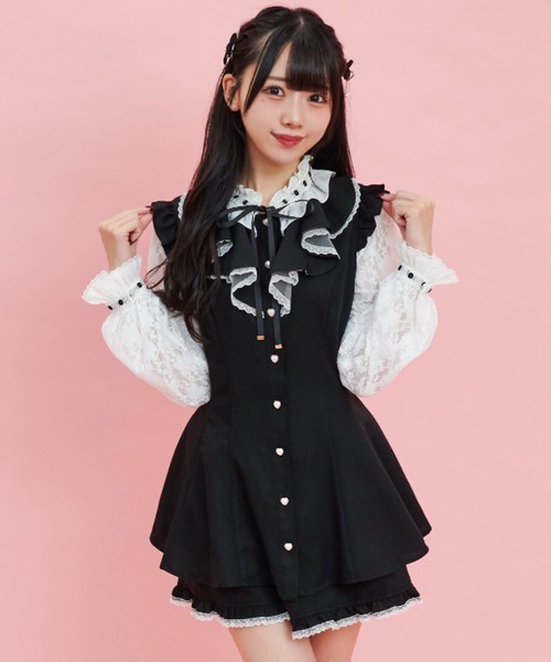 「Secret Honey」 セットアップ MEDIUM ブラック レディース_画像7