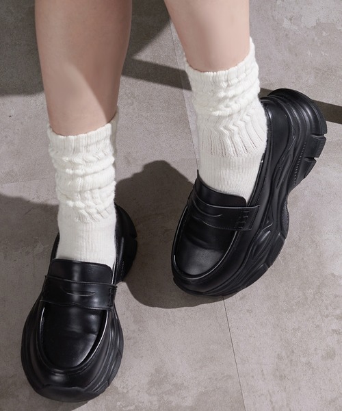 「apres jour mignon」 シューズ LARGE ブラック レディース_画像7