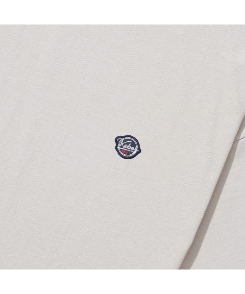 「KEBOZ」 半袖Tシャツ L ホワイト メンズ_画像8