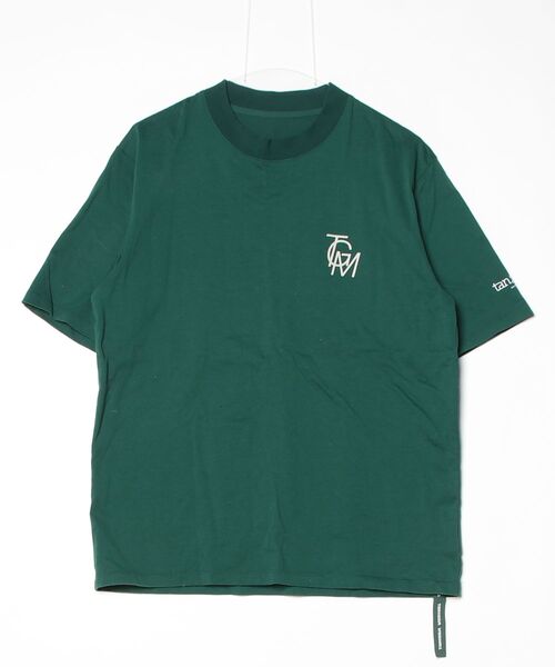 TANGRAM（タングラム） ワンポイント半袖Tシャツ L グリーン メンズ