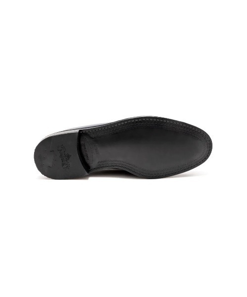 The Kenford Fineshoes ローファー EMBOSSED LOAFERS BLACK SCOTCH
