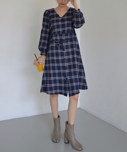 ワンピース チェック柄ワンピース Zozotown Paypayモール店 通販 Paypayモール