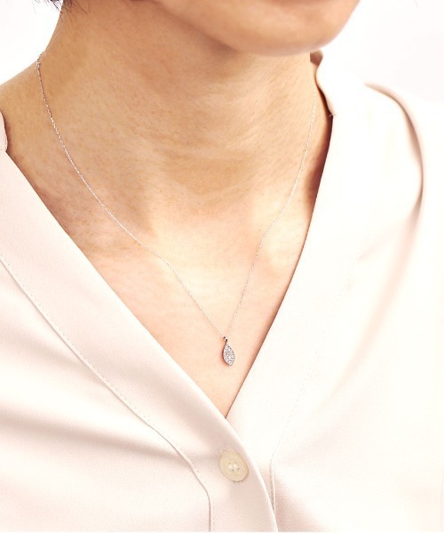 LAZY SUSAN（レイジースーザン） ネックレス ネックレス ドロップ K18