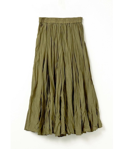 mizuiroind（ミズイロインド） スカート ボリュームフレアスカート