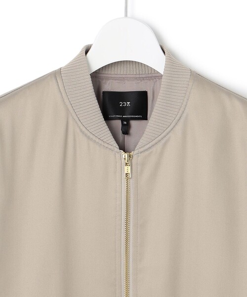 美品✨23区 テンセルレーヨンサテン MA-1 ブルゾン 黒 38 ジャケット 美品✨23区 テンセルレーヨンサテン MA-1 ブルゾン 黒 38