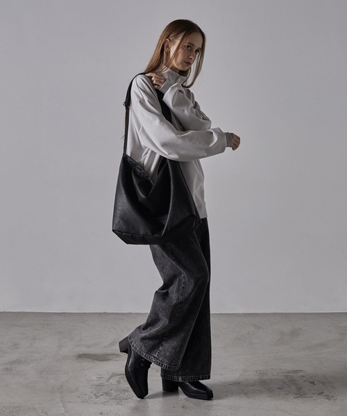 CLEL ショルダーバッグ　たすき掛け CLEL】Loose Big Crossbody Shoulder Bag/ルーズ ビッグ たすき