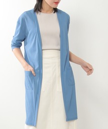 SHIPS カーディガン　ロング　タグ付　未使用　カーキブラウン　七分袖 チチカカ ロングガウン レディース 春 夏 ガウン ワンピース