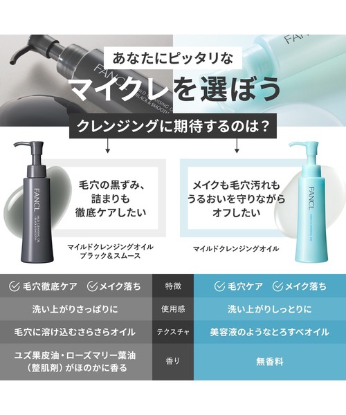 FANCL クレンジング ファンケル fancl マイルド オイル