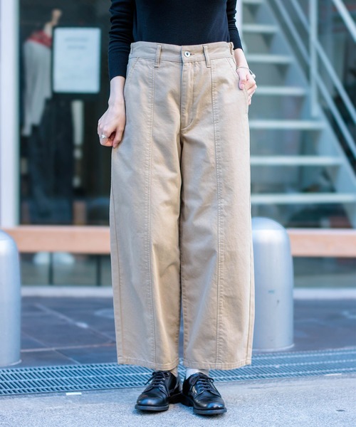 【DMG/ディーエムジー】ドミンゴ ボリュームチノパンツ D.M.G. ドミンゴ DMG D.M.G ボリューム チノ パンツ ワイドパンツ
