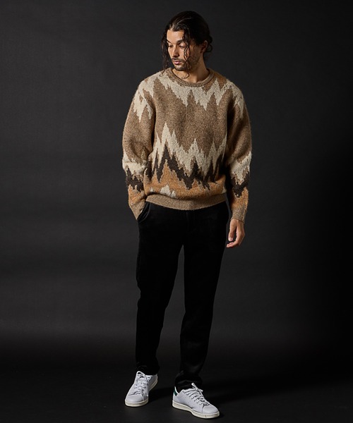 RATTLE TRAP（ラトルトラップ） セーター ニット モヘヤライクウエーブ