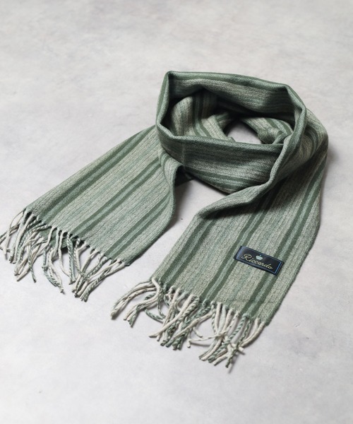 マフラー ストール 「ウール」クラシックデザインマフラー レディース