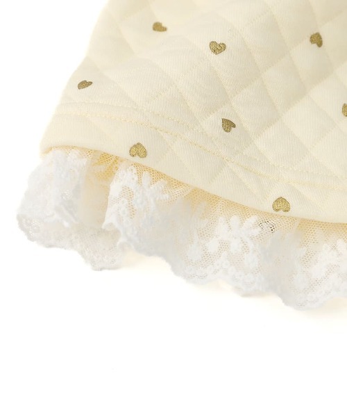 Biquette Club トレーナー ハート柄裾フリルトレーナー キッズ 子供服