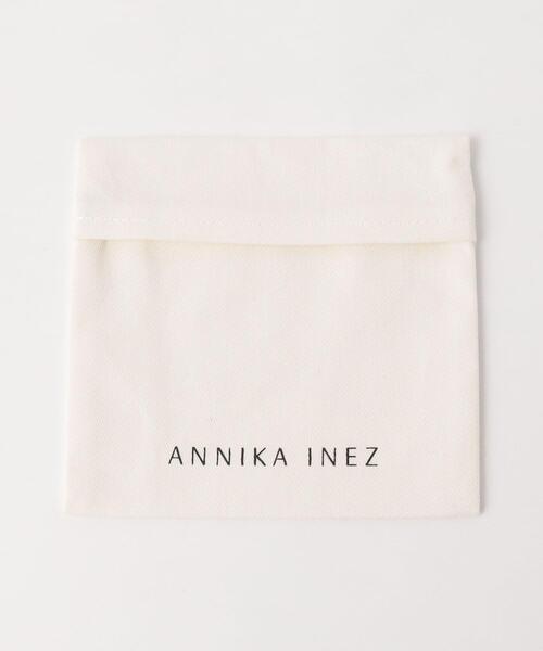 ピアス 「ANNIKA INEZ」Cigar Band Hoops GD レディースの画像