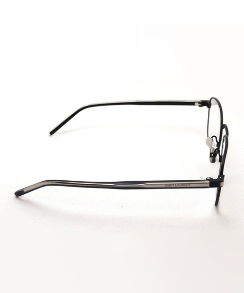 伊達メガネ メガネ 眼鏡 「SAINT LAURENT/サンローラン」スクエア メガネ SL699 004 メンズ レディースの画像