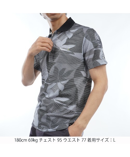 ハーレー HURLEY ゴルフ 吸水速乾 半袖 ポロシャツ メンズ Mサイズ