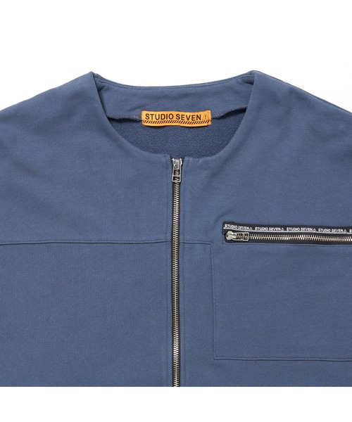 STUDIO SEVENスウェット Front Switch Crew Sweat | STUDIO SEVEN (スタジオ セブン)