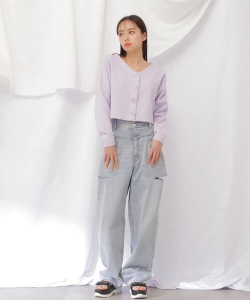 JILLSTUART♡ショートカーディガン シアートリムショートカーディガン | ジル バイ ジル スチュアート