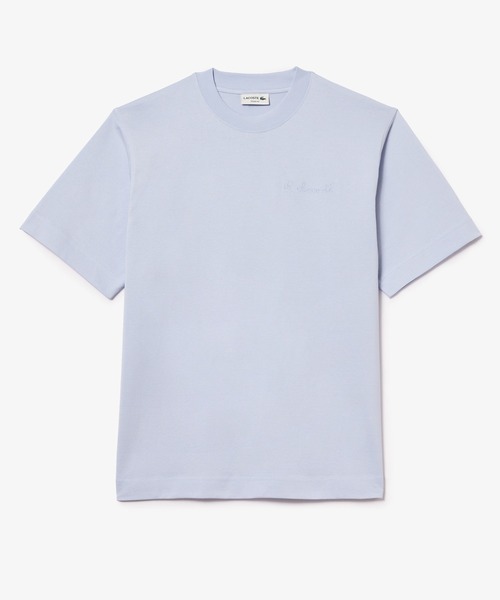 LACOSTE tシャツ オーガニックコットン ヘビーウェイト