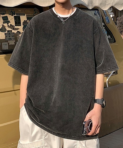 R.H. VINTAGE グレー 半袖Tシャツ USA製 70s Champion 