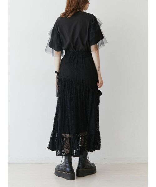 tシャツ レイヤードチュールトップ レディース レイヤードチュールトップ / GRACE CONTINENTAL | GRACE