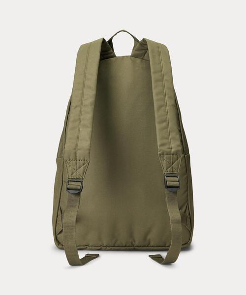 Ralph Lauren ブラウン キャンバス バックパック　デイバック POLO RALPH LAUREN デイバック リュック キャンバス バック