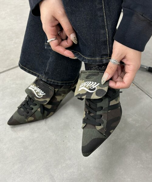 パンプス 「SLOPPY」スニーカーミュールの画像