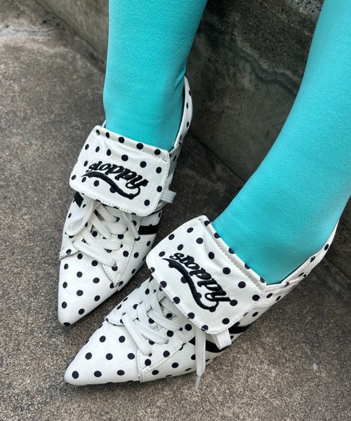 パンプス 「SLOPPY」スニーカーミュールの画像