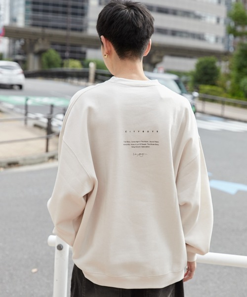 BOYNEXTDOOR WEGO スウェット WEGO トレーナー スウェット WEGO/CITYBOYSプルオーバー メンズ
