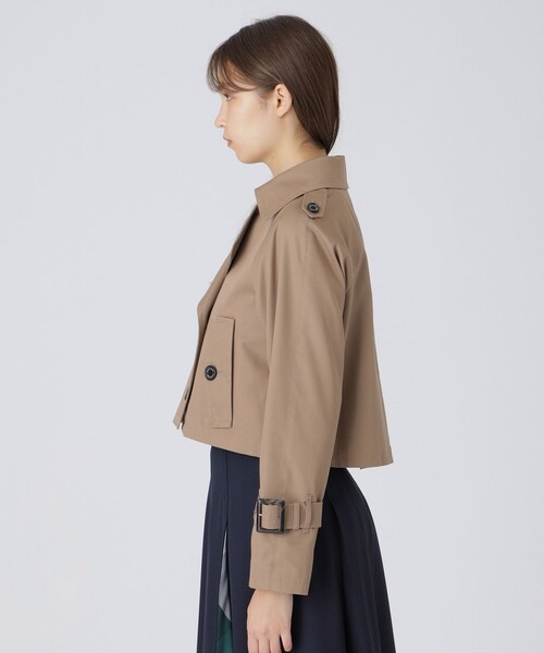 BLUE LABEL CRESTBRIDGE トレンチコート コート ショート