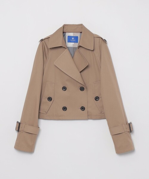 ブルーレーベルクレストブリッジ トレンチ風ショートコート ショートトレンチコート（ジャケット/ブルゾン）｜BLUE LABEL