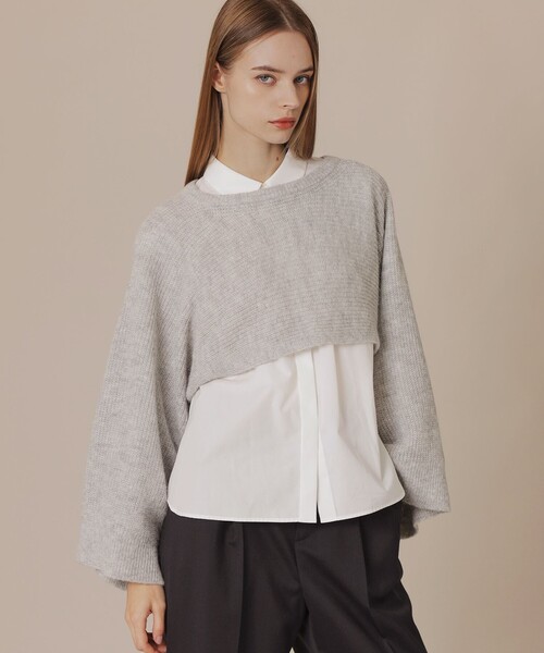 ベスト ジレ 「ZOZOVILLA別注」Patchwork Fringe Top レディース