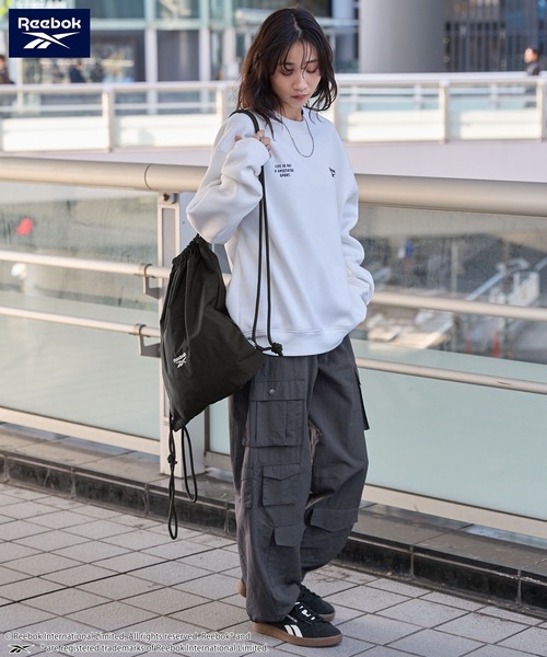 maruwaka リーボック バックロゴ ゆるだぼ90s ナイロンパーカー maruwaka様専用 リーボック バックロゴ ゆるだぼ90s ナイロン