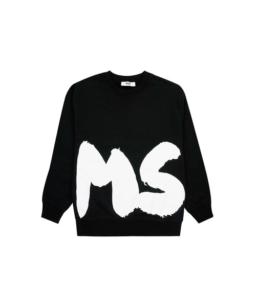 入荷now 安全 BIG NEW トレーナー KIDS MSGM LOGO キッズ スウェットシャツ トップス