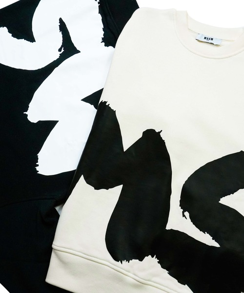 MSGM KIDS トレーナー NEW BIG LOGO スウェットシャツ キッズ